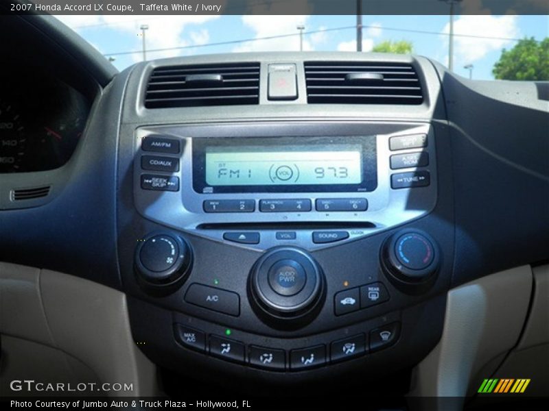 Taffeta White / Ivory 2007 Honda Accord LX Coupe