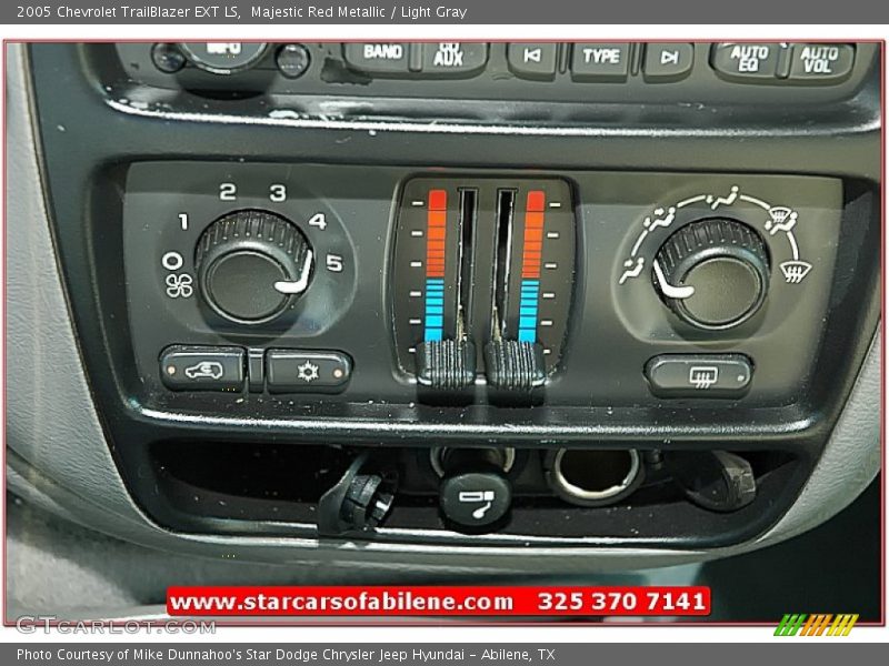 Majestic Red Metallic / Light Gray 2005 Chevrolet TrailBlazer EXT LS