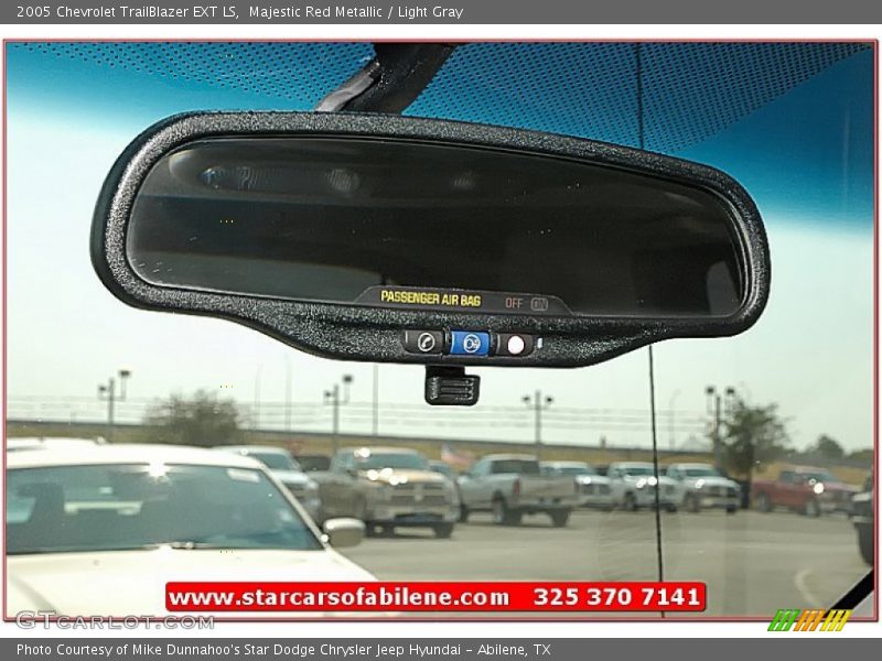 Majestic Red Metallic / Light Gray 2005 Chevrolet TrailBlazer EXT LS