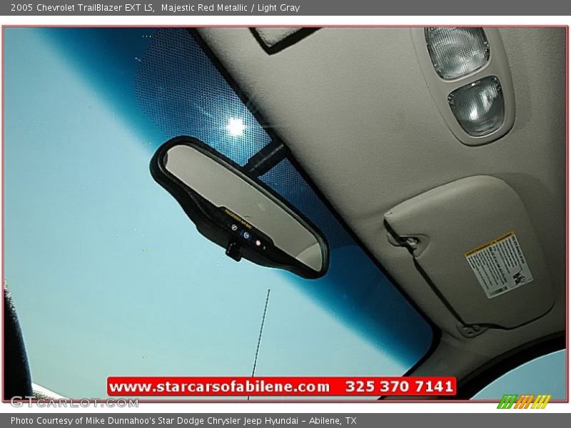 Majestic Red Metallic / Light Gray 2005 Chevrolet TrailBlazer EXT LS