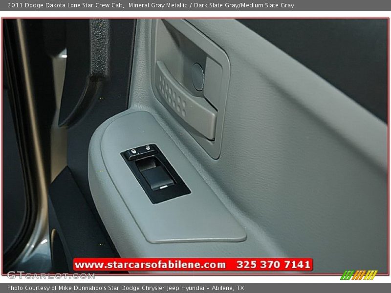 Mineral Gray Metallic / Dark Slate Gray/Medium Slate Gray 2011 Dodge Dakota Lone Star Crew Cab