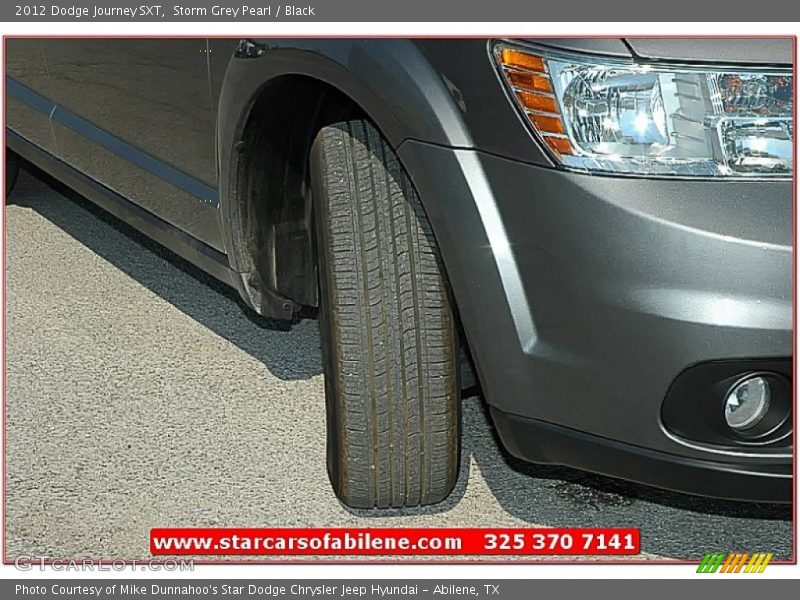 Storm Grey Pearl / Black 2012 Dodge Journey SXT