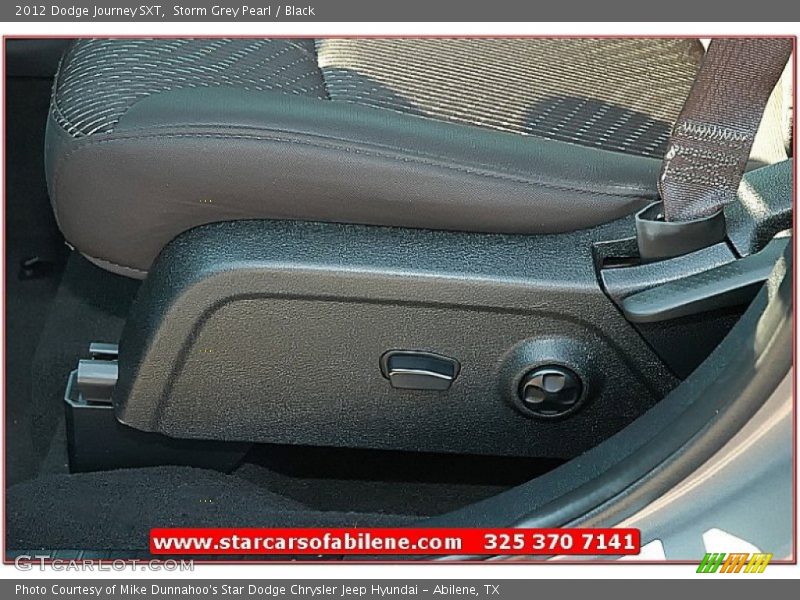 Storm Grey Pearl / Black 2012 Dodge Journey SXT
