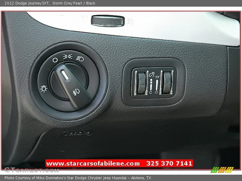 Storm Grey Pearl / Black 2012 Dodge Journey SXT