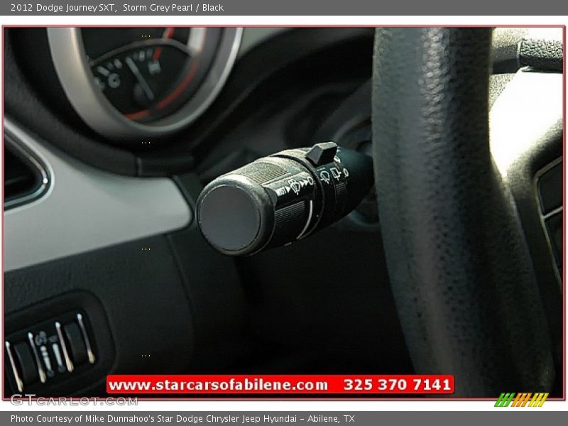 Storm Grey Pearl / Black 2012 Dodge Journey SXT
