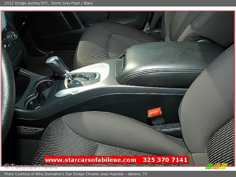 Storm Grey Pearl / Black 2012 Dodge Journey SXT