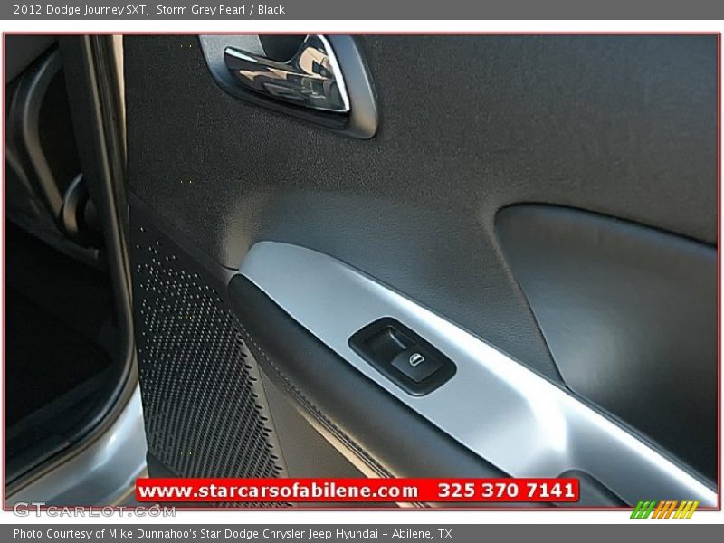 Storm Grey Pearl / Black 2012 Dodge Journey SXT