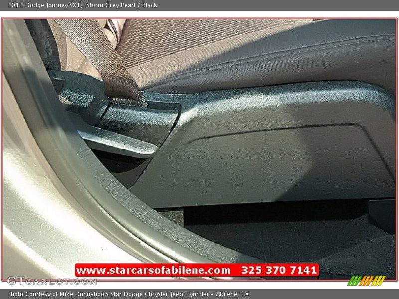 Storm Grey Pearl / Black 2012 Dodge Journey SXT