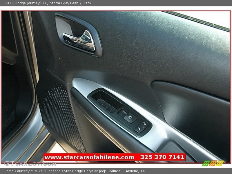 Storm Grey Pearl / Black 2012 Dodge Journey SXT