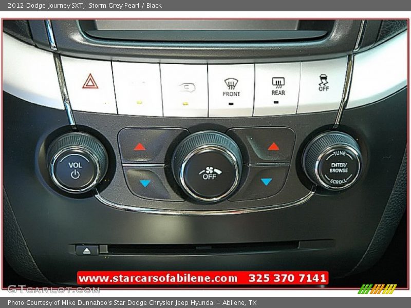 Storm Grey Pearl / Black 2012 Dodge Journey SXT