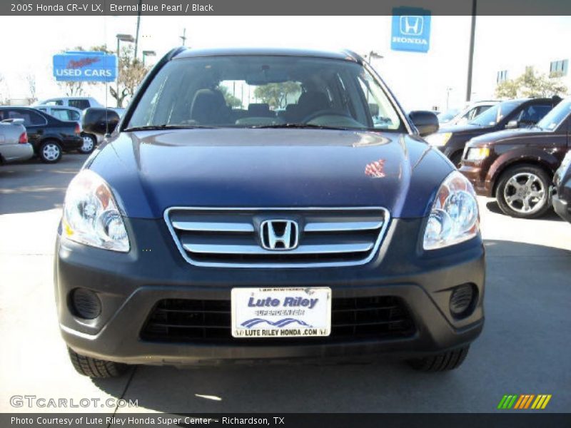 Eternal Blue Pearl / Black 2005 Honda CR-V LX