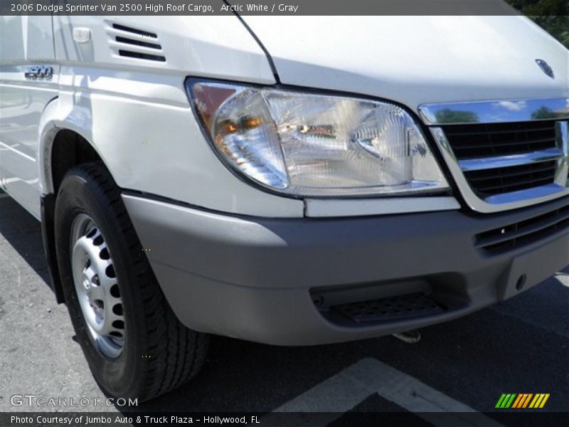 Arctic White / Gray 2006 Dodge Sprinter Van 2500 High Roof Cargo