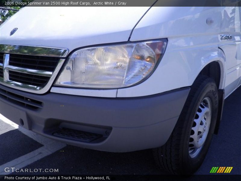 Arctic White / Gray 2006 Dodge Sprinter Van 2500 High Roof Cargo