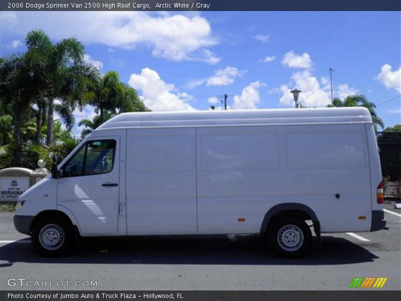 Arctic White / Gray 2006 Dodge Sprinter Van 2500 High Roof Cargo