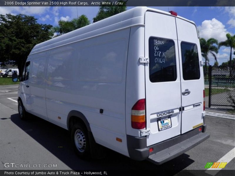 Arctic White / Gray 2006 Dodge Sprinter Van 2500 High Roof Cargo