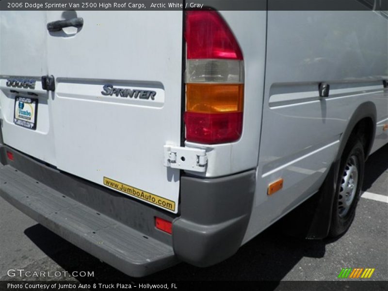 Arctic White / Gray 2006 Dodge Sprinter Van 2500 High Roof Cargo