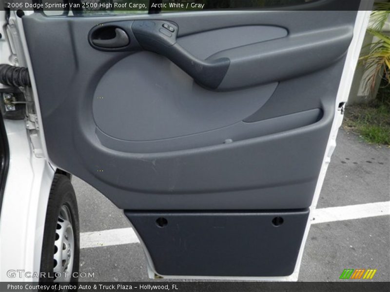 Arctic White / Gray 2006 Dodge Sprinter Van 2500 High Roof Cargo