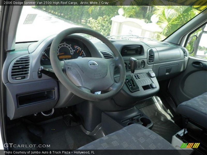 Arctic White / Gray 2006 Dodge Sprinter Van 2500 High Roof Cargo