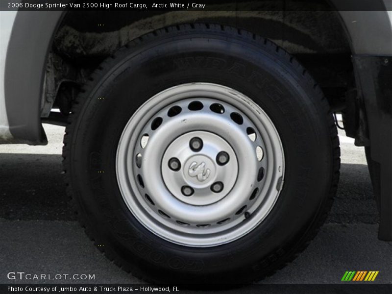 Arctic White / Gray 2006 Dodge Sprinter Van 2500 High Roof Cargo