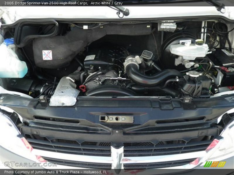 Arctic White / Gray 2006 Dodge Sprinter Van 2500 High Roof Cargo