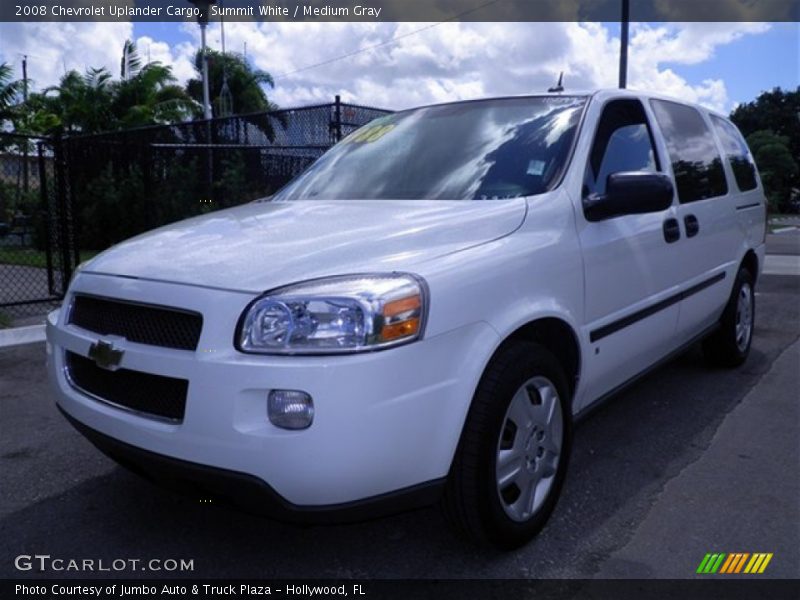 Summit White / Medium Gray 2008 Chevrolet Uplander Cargo