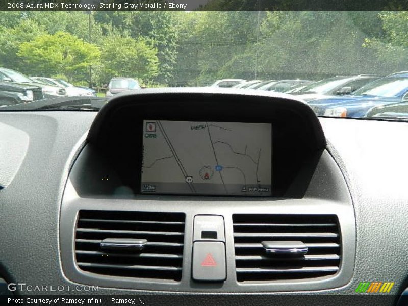 Sterling Gray Metallic / Ebony 2008 Acura MDX Technology