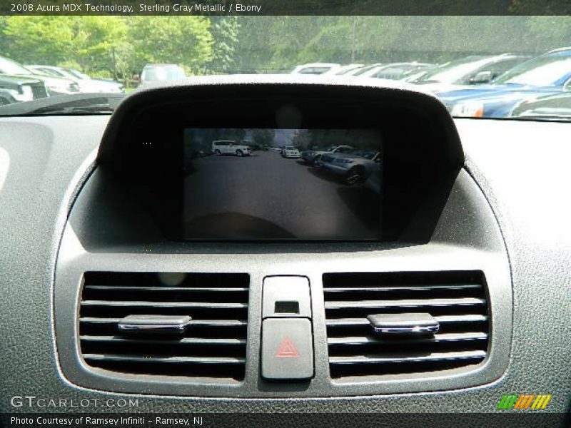 Sterling Gray Metallic / Ebony 2008 Acura MDX Technology
