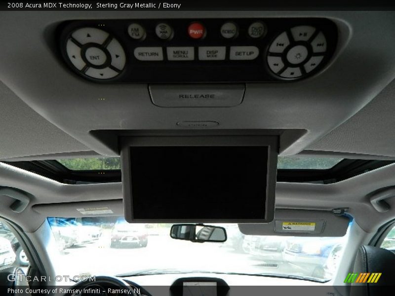 Sterling Gray Metallic / Ebony 2008 Acura MDX Technology