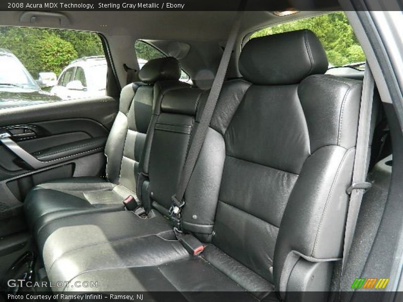 Sterling Gray Metallic / Ebony 2008 Acura MDX Technology