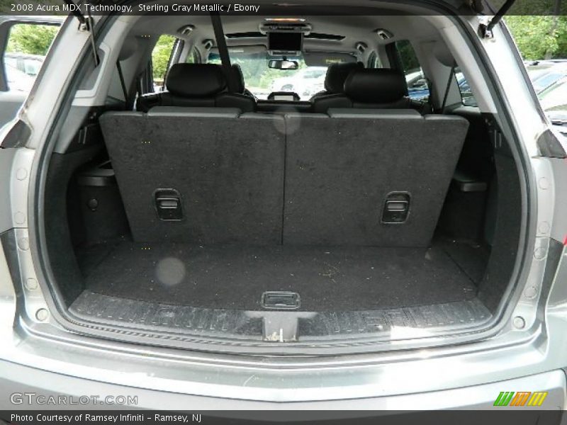 Sterling Gray Metallic / Ebony 2008 Acura MDX Technology