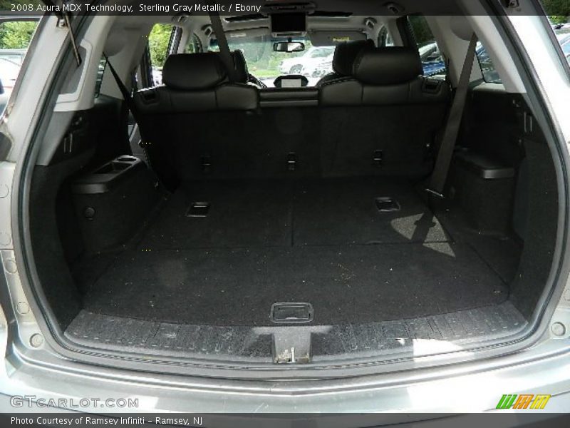Sterling Gray Metallic / Ebony 2008 Acura MDX Technology