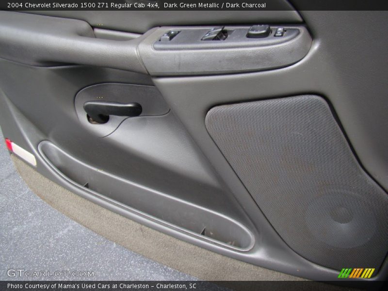 Dark Green Metallic / Dark Charcoal 2004 Chevrolet Silverado 1500 Z71 Regular Cab 4x4
