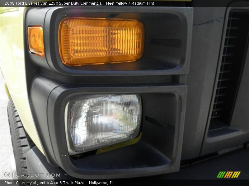 Fleet Yellow / Medium Flint 2008 Ford E Series Van E250 Super Duty Commericial