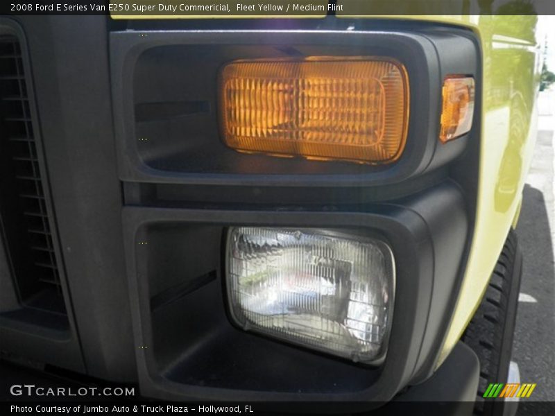 Fleet Yellow / Medium Flint 2008 Ford E Series Van E250 Super Duty Commericial