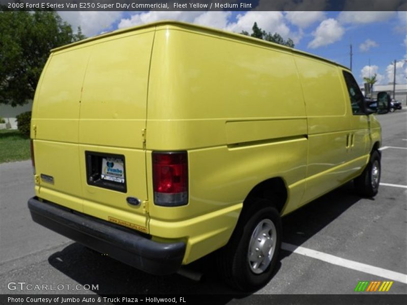 Fleet Yellow / Medium Flint 2008 Ford E Series Van E250 Super Duty Commericial