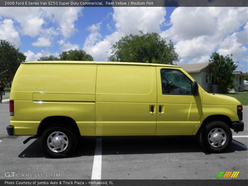 Fleet Yellow / Medium Flint 2008 Ford E Series Van E250 Super Duty Commericial