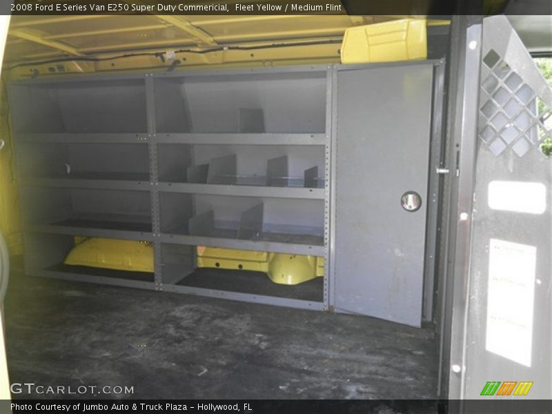 Fleet Yellow / Medium Flint 2008 Ford E Series Van E250 Super Duty Commericial