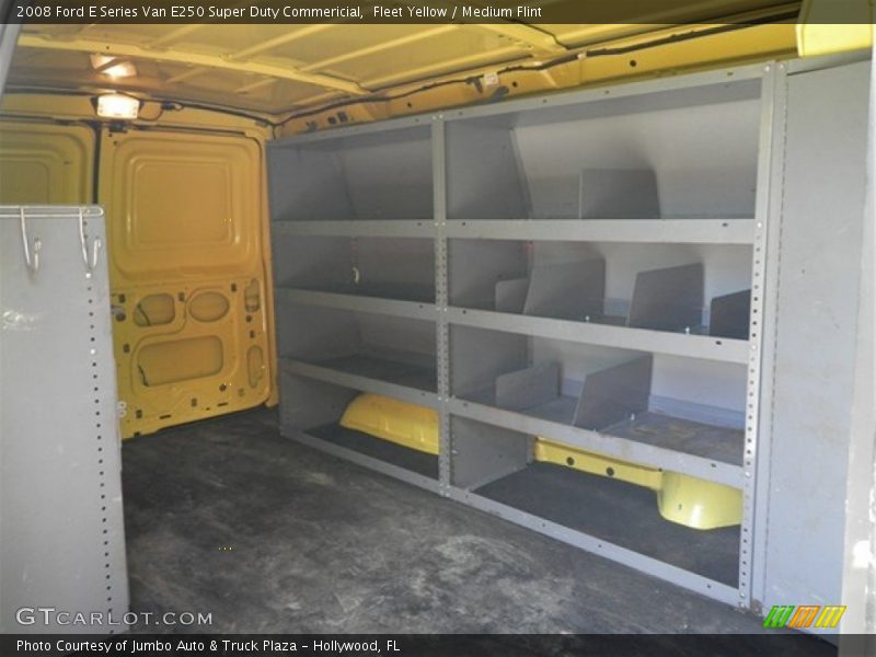 Fleet Yellow / Medium Flint 2008 Ford E Series Van E250 Super Duty Commericial