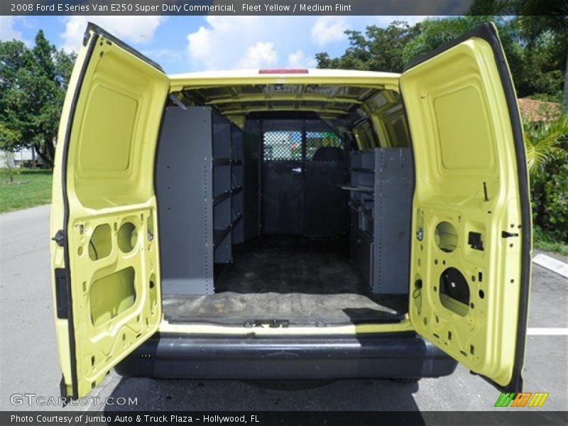 Fleet Yellow / Medium Flint 2008 Ford E Series Van E250 Super Duty Commericial