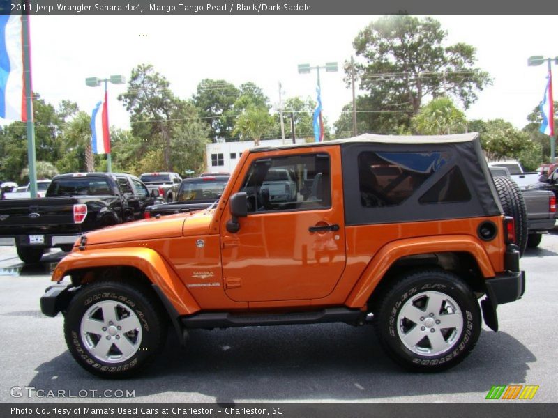  2011 Wrangler Sahara 4x4 Mango Tango Pearl