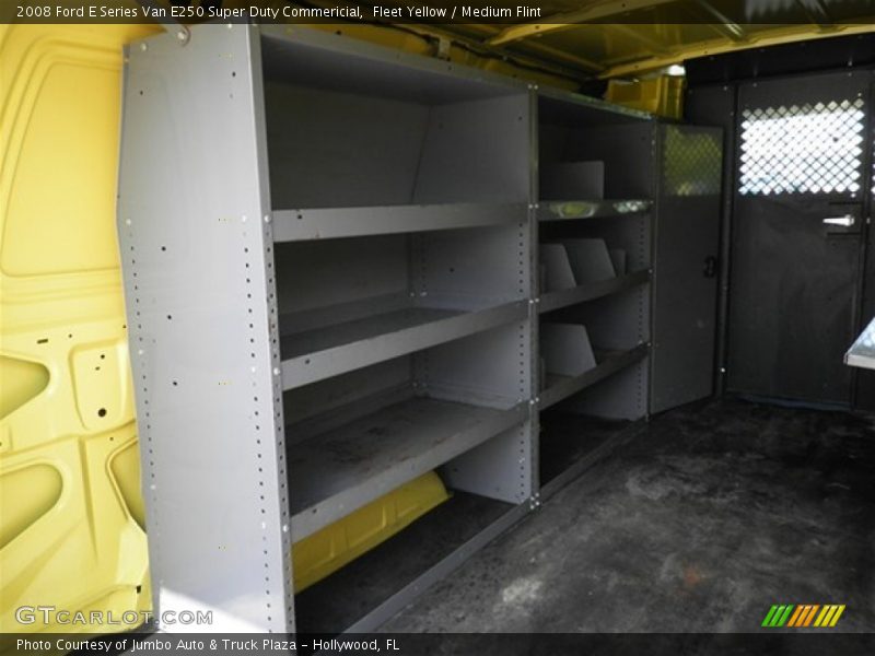 Fleet Yellow / Medium Flint 2008 Ford E Series Van E250 Super Duty Commericial