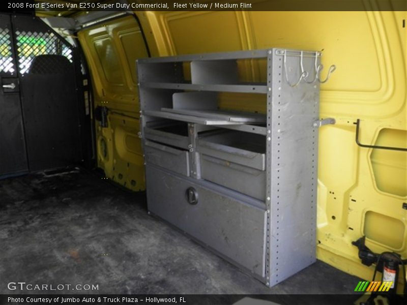 Fleet Yellow / Medium Flint 2008 Ford E Series Van E250 Super Duty Commericial