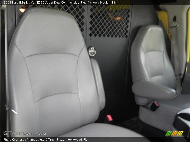 Fleet Yellow / Medium Flint 2008 Ford E Series Van E250 Super Duty Commericial