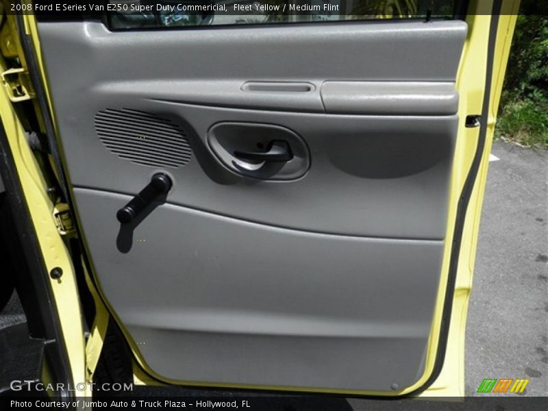 Fleet Yellow / Medium Flint 2008 Ford E Series Van E250 Super Duty Commericial