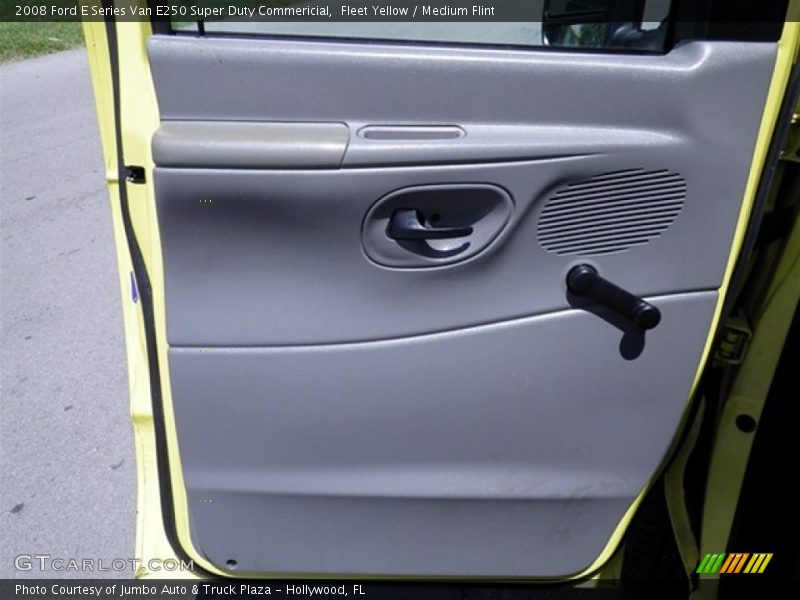 Fleet Yellow / Medium Flint 2008 Ford E Series Van E250 Super Duty Commericial