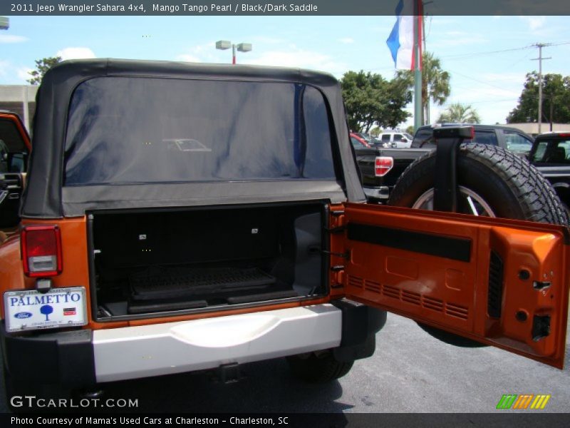  2011 Wrangler Sahara 4x4 Trunk