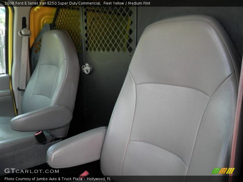 Fleet Yellow / Medium Flint 2008 Ford E Series Van E250 Super Duty Commericial