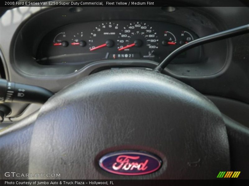 Fleet Yellow / Medium Flint 2008 Ford E Series Van E250 Super Duty Commericial