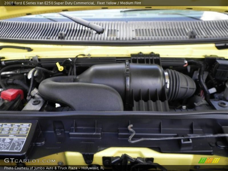 Fleet Yellow / Medium Flint 2008 Ford E Series Van E250 Super Duty Commericial