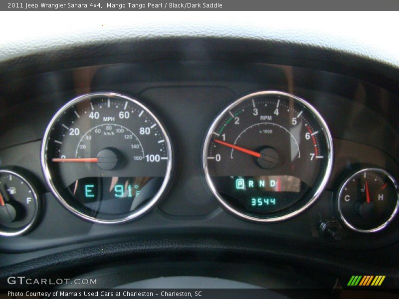  2011 Wrangler Sahara 4x4 Sahara 4x4 Gauges
